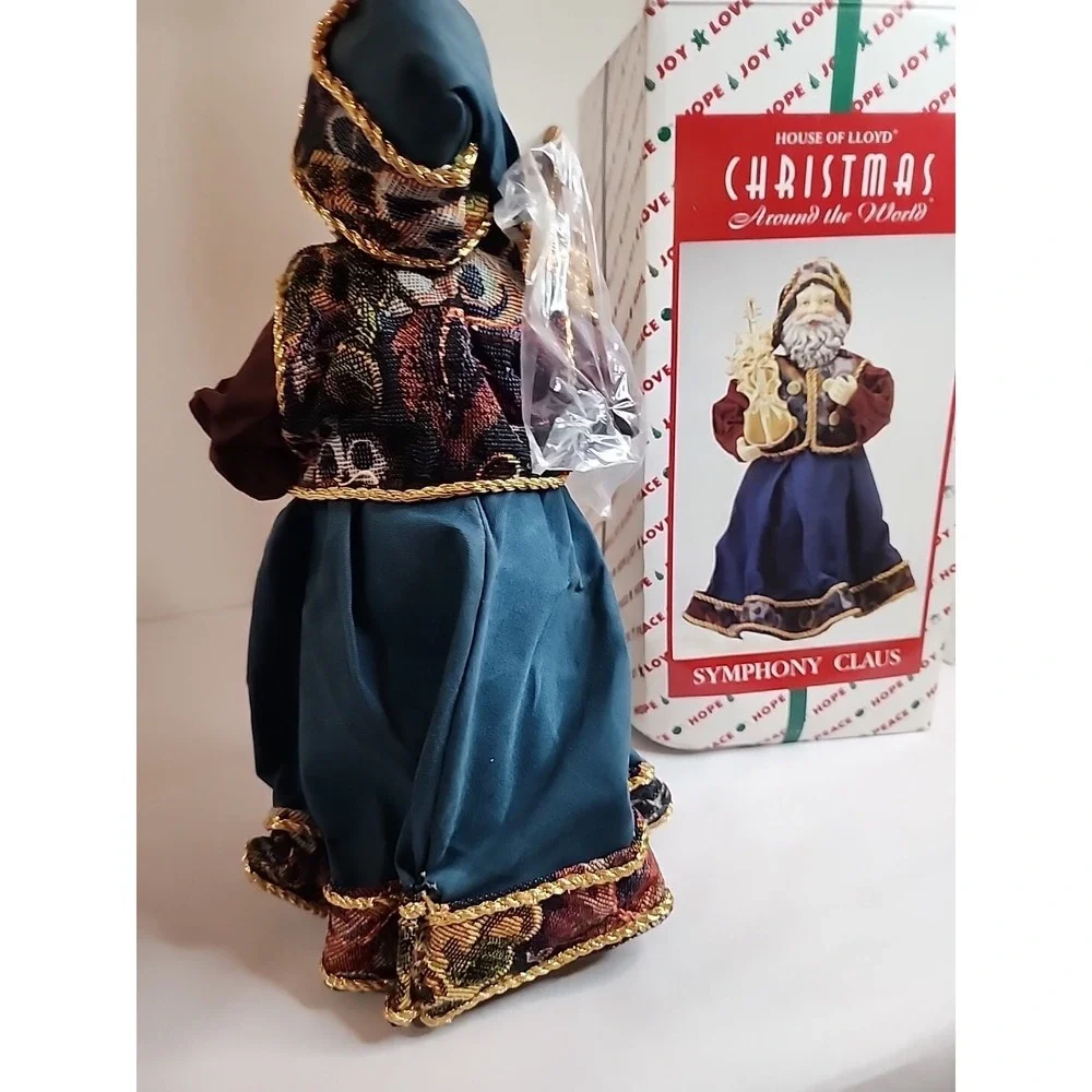 House Of Lloyd Rustic Santa Clause Christmas Tree Topper 14